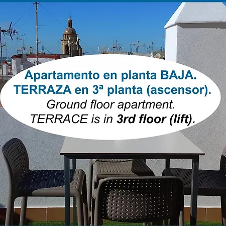 Appartement Brujula Ground Floor Indoor By Cadiz4rentals Cádiz
